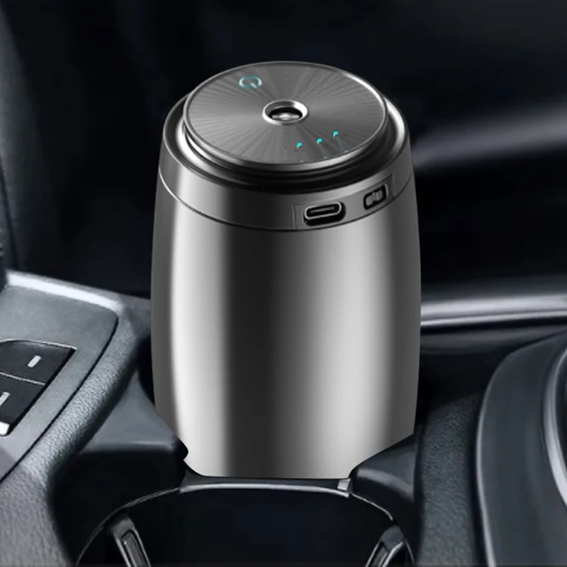 

Automatic Spray Air Freshener Aluminum Car Aromatherapy Diffuser Ultrasonic Fragrance Oil Humidifier Scent Diffuser For Car Home