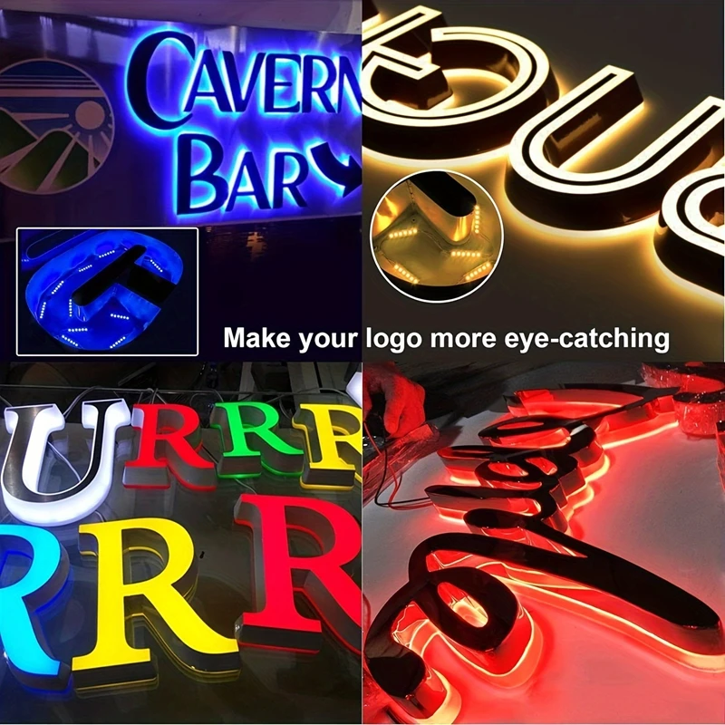 12V COB LED Modules Advertising Luminous Characters Backlight Modules IP65 Waterproof White Red Blue Green Yellow Pink 10 Pieces