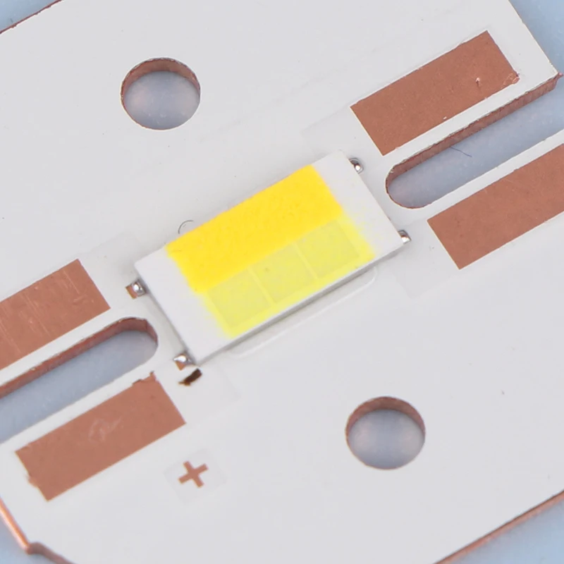 LED 3570 4575 Ceramic 30/40/50W Bright Car Light Maintenance Driver Component White Light Lemon Yellow Two-color LED Car Light