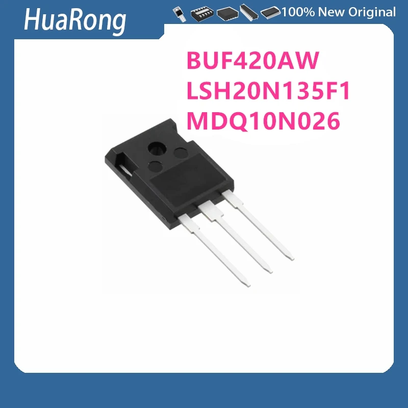 

10Pcs/Lot BUF420AW BUF420 LSH20N135F1 20N135F1 MDQ10N026 TO-247