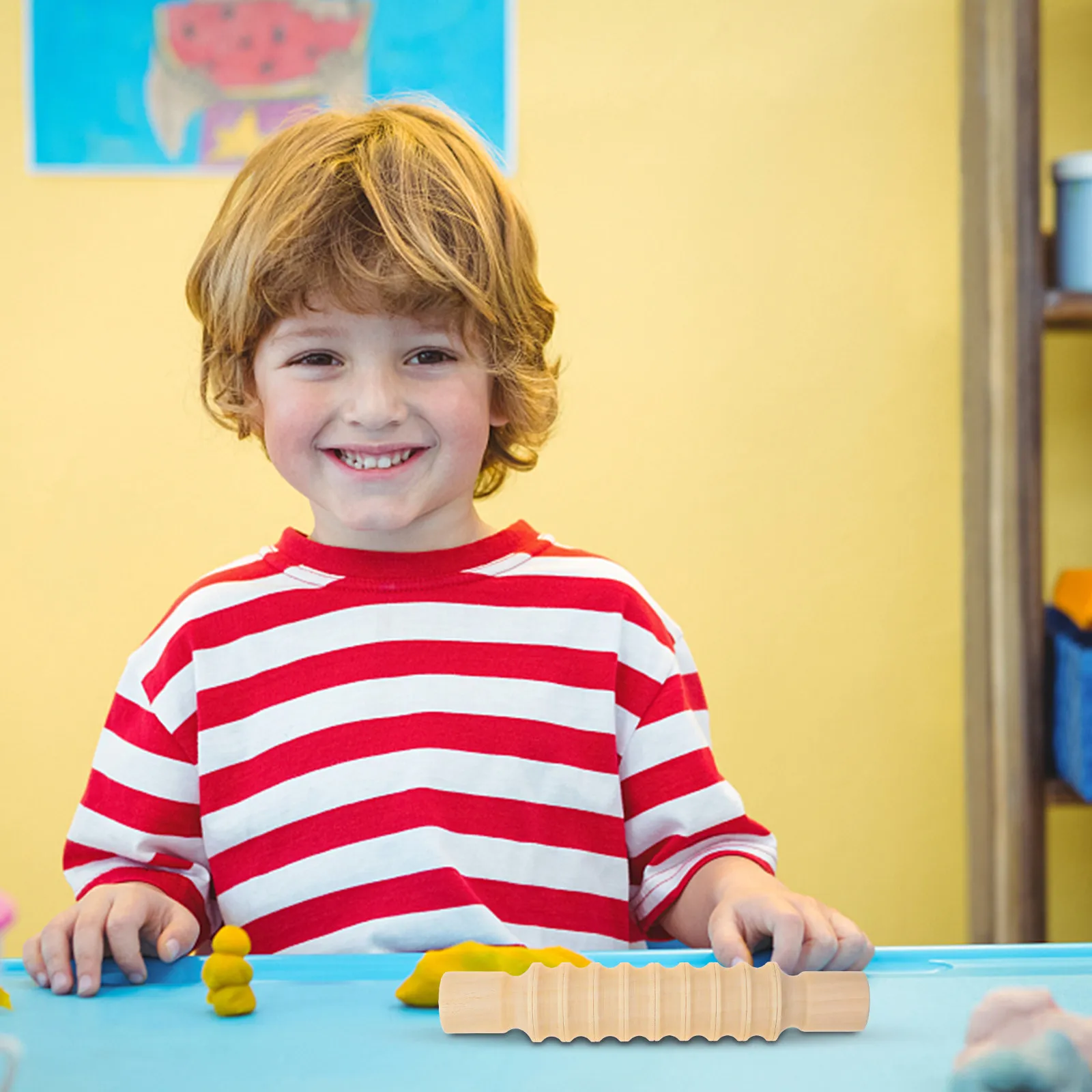 

3pcs Wooden Rolling Pin Set Dough Clay Baking Tool For Diy Pastry Pizza Dumpling Making Kitchen Rolling Pins