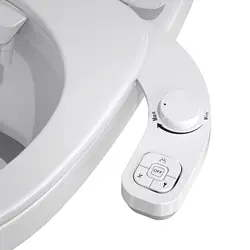 Samodra Niet-Elektrisch Linker Bidet-Zelfreinigend Dubbel Mondstuk (Frontale En Achterwas) Zoetwater Bidet