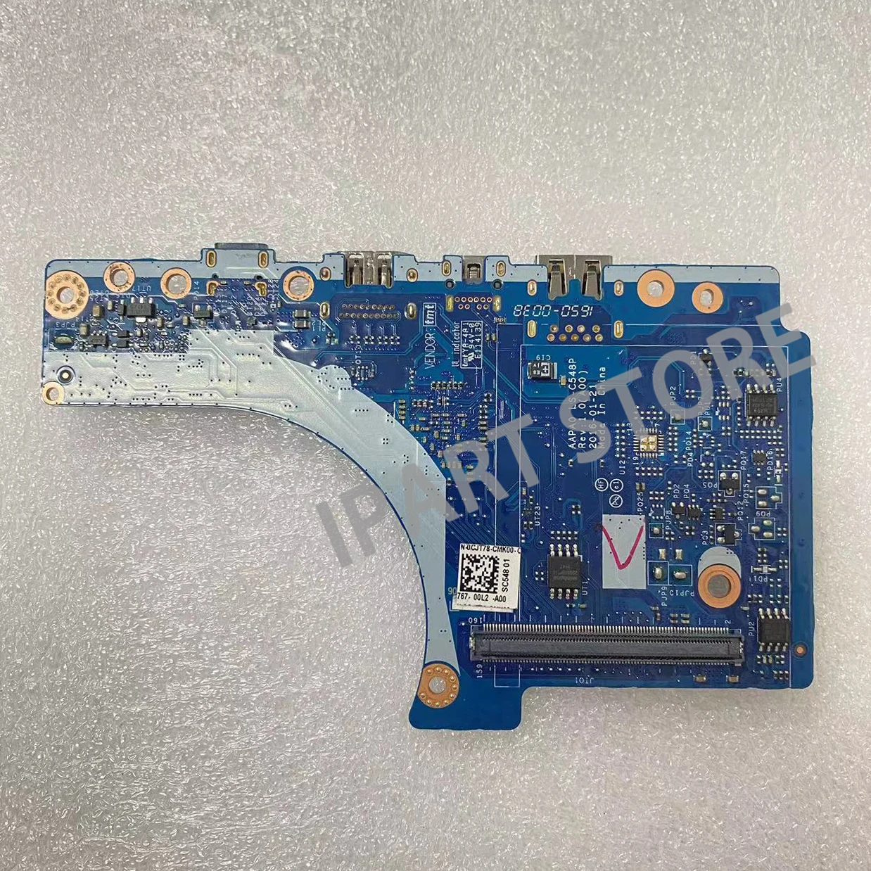 For Dell Precision 15 7510 Laptop USB Audio SD Card Reader DP IO Board AAPA0 LS-C548P CN-0CJT78 0CJT78 CJT78