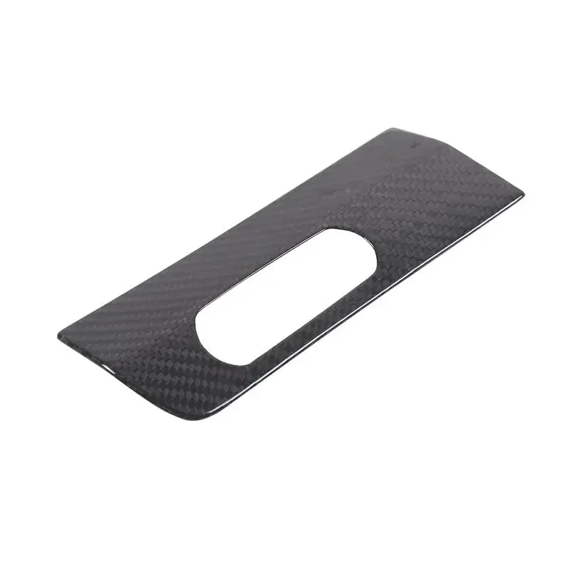 For Chevrolet Corvette C8 Stingray Z51 Z06 2020-24 Real Carbon Fiber Car Head-up Display Adjustment Frame Cover Car Accessories