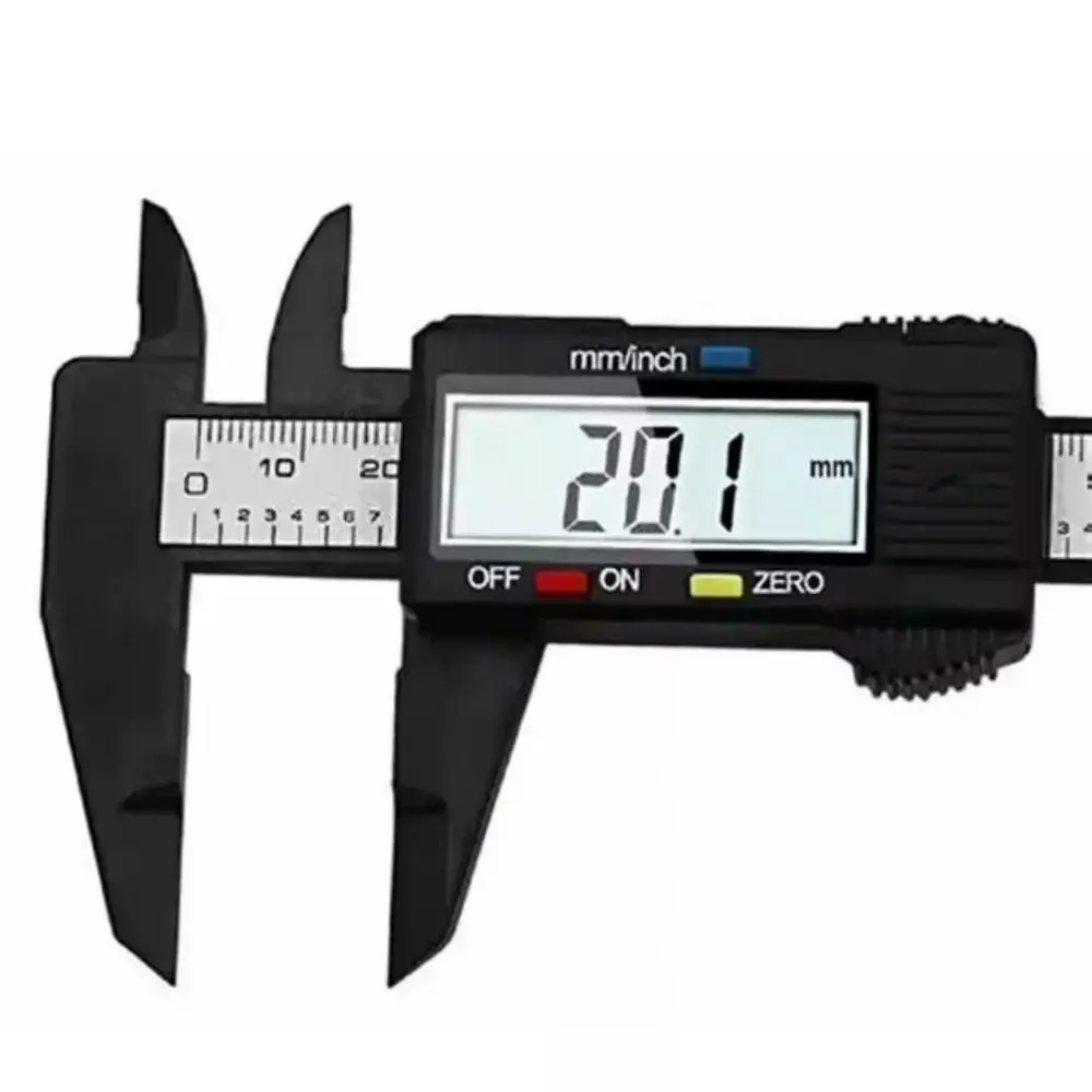 0-150mm Electronic Digital Caliper Digital Display High Precision Vernier Caliper Durable High-strength Plastic Digital Ruler
