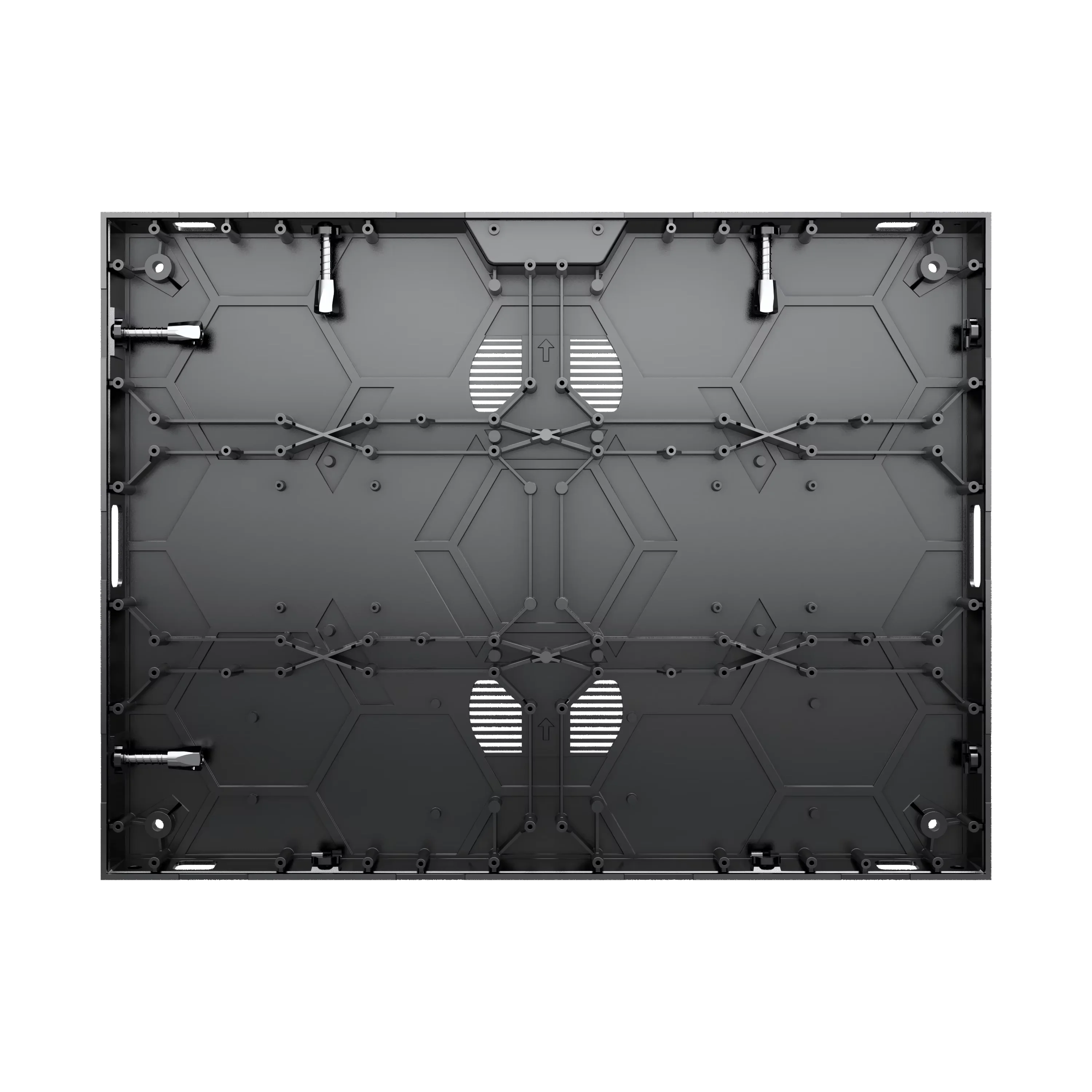 Custommade LED Display Panel – 640x480mm Die-Cast Aluminum Cabinet, P1.86/P2.5/P3 High Resolution, Front Maintenance for Comme
