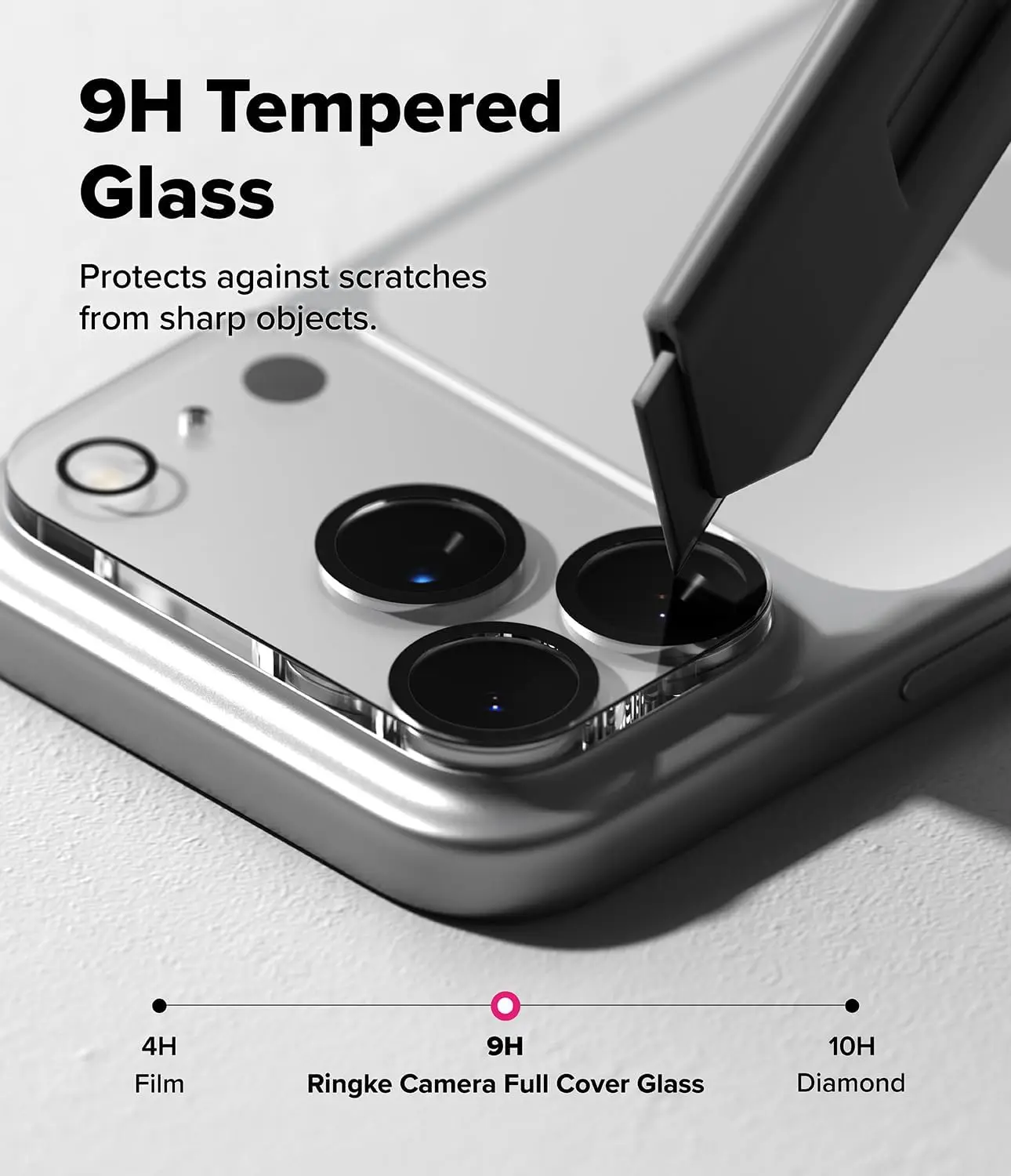 زجاج الكاميرا لهاتف آيفون 17 برو ماكس 17 برو واقي عدسة الكاميرا الهوائية [حماية متعددة الطبقات] غطاء زجاجي مقسى صديق للبيئة