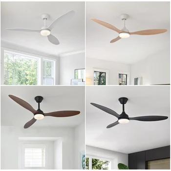 Low Profile Ceiling Fan with LED Light 1