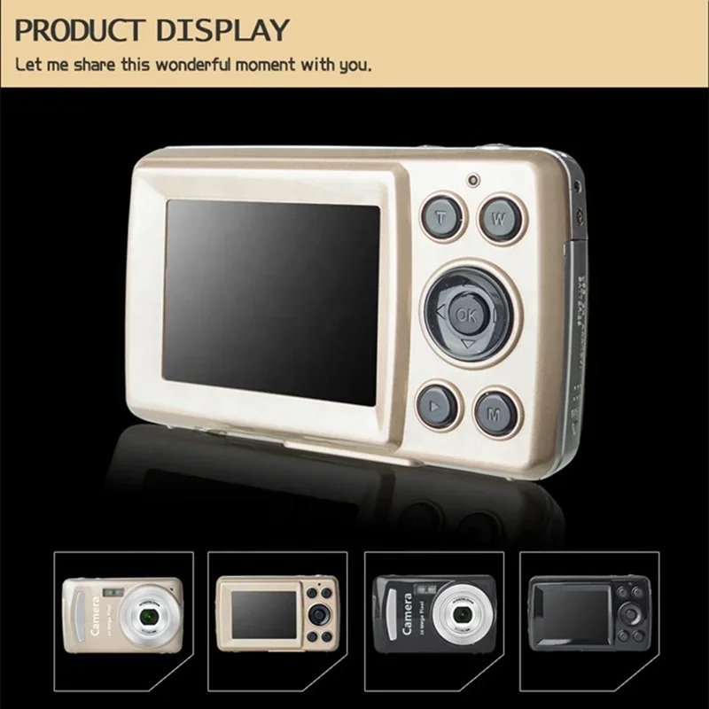 

Home Digital Camera 16Mega Pixel Kid Gift Digital Cameras for Photography Selfie