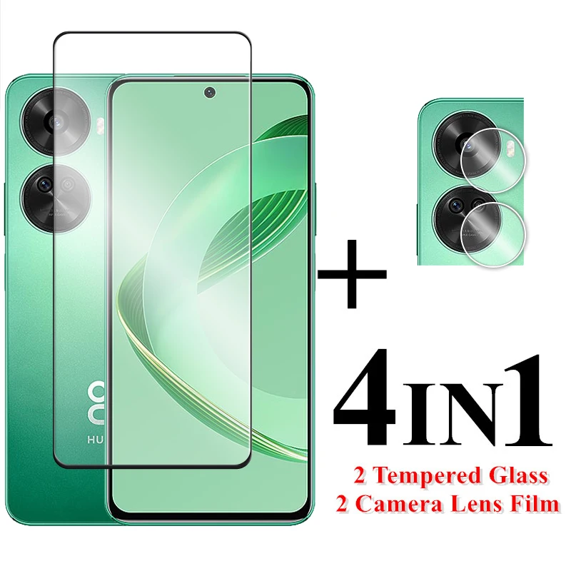 

For Huawei Nova 12 SE Screen Protector 6.67 inch Full Cover Glass For Huawei Nova 12 SE Tempered Glass For Nova 12 SE Lens Film