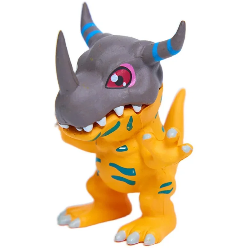 ใหม่ Digimon Greymon Agumon Gabumon Tailmon อะนิเมะการ์ตูนรุ่นสร้างสรรค์ส่วนบุคคลรถเดสก์ท็อปเครื่องประดับของขวัญ