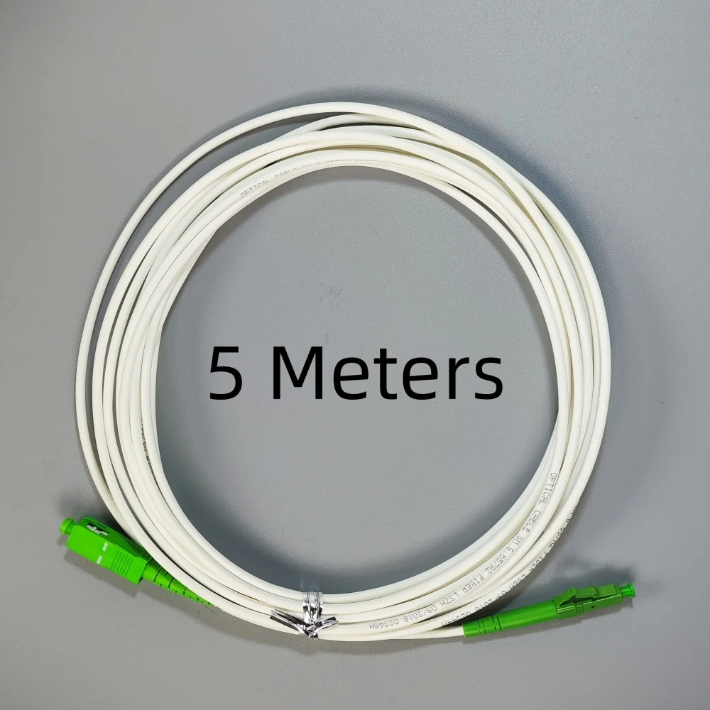 Cabo de Fibra Óptica Single Mode, Fibra Óptica, Fibra Óptica, SC, APC-LC, APC, 2m, 5m, 15m