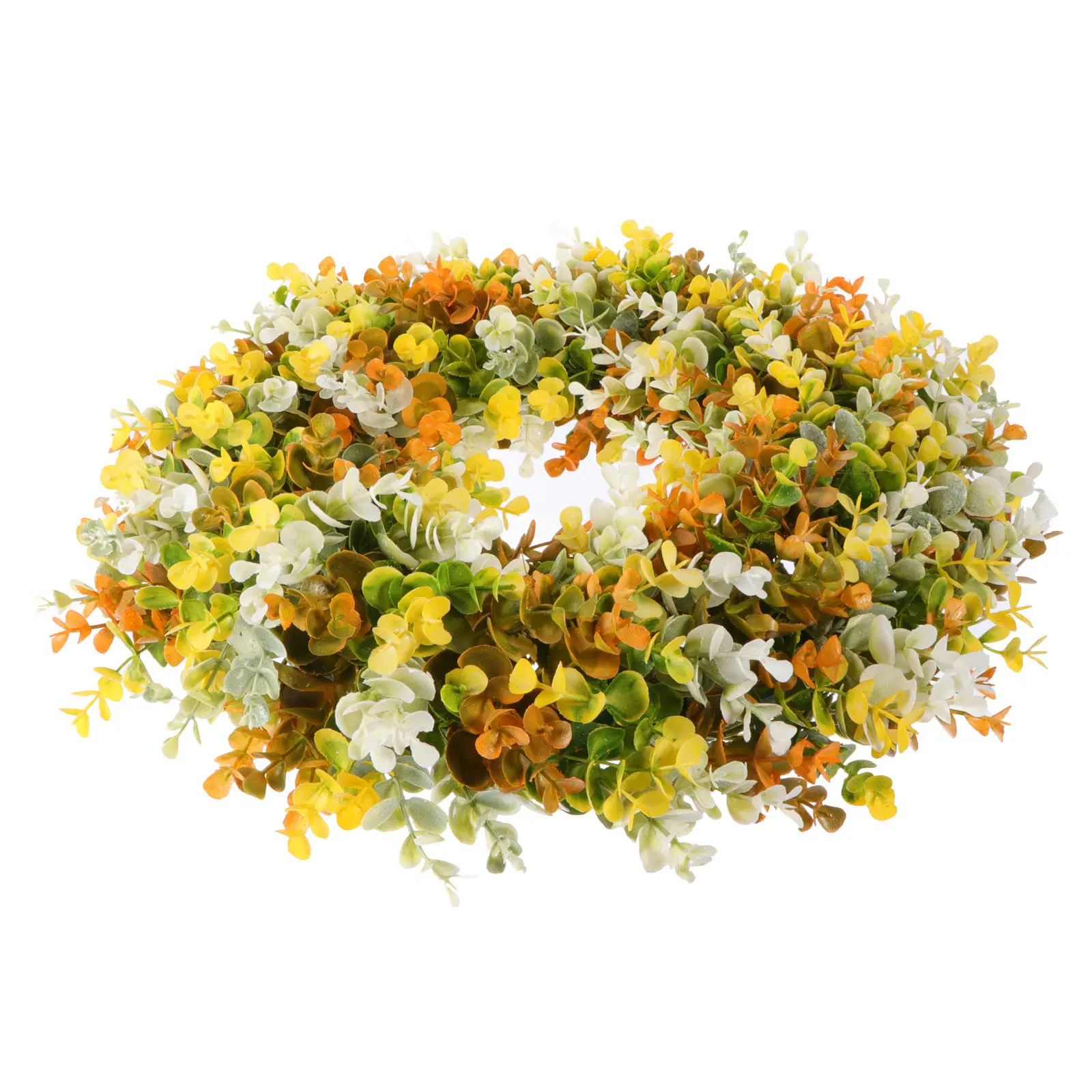 

Искусственный венок из эвкалипта для декора дома, подвеска на входную дверь, настенный декор, превосходный материал, долговечное использование