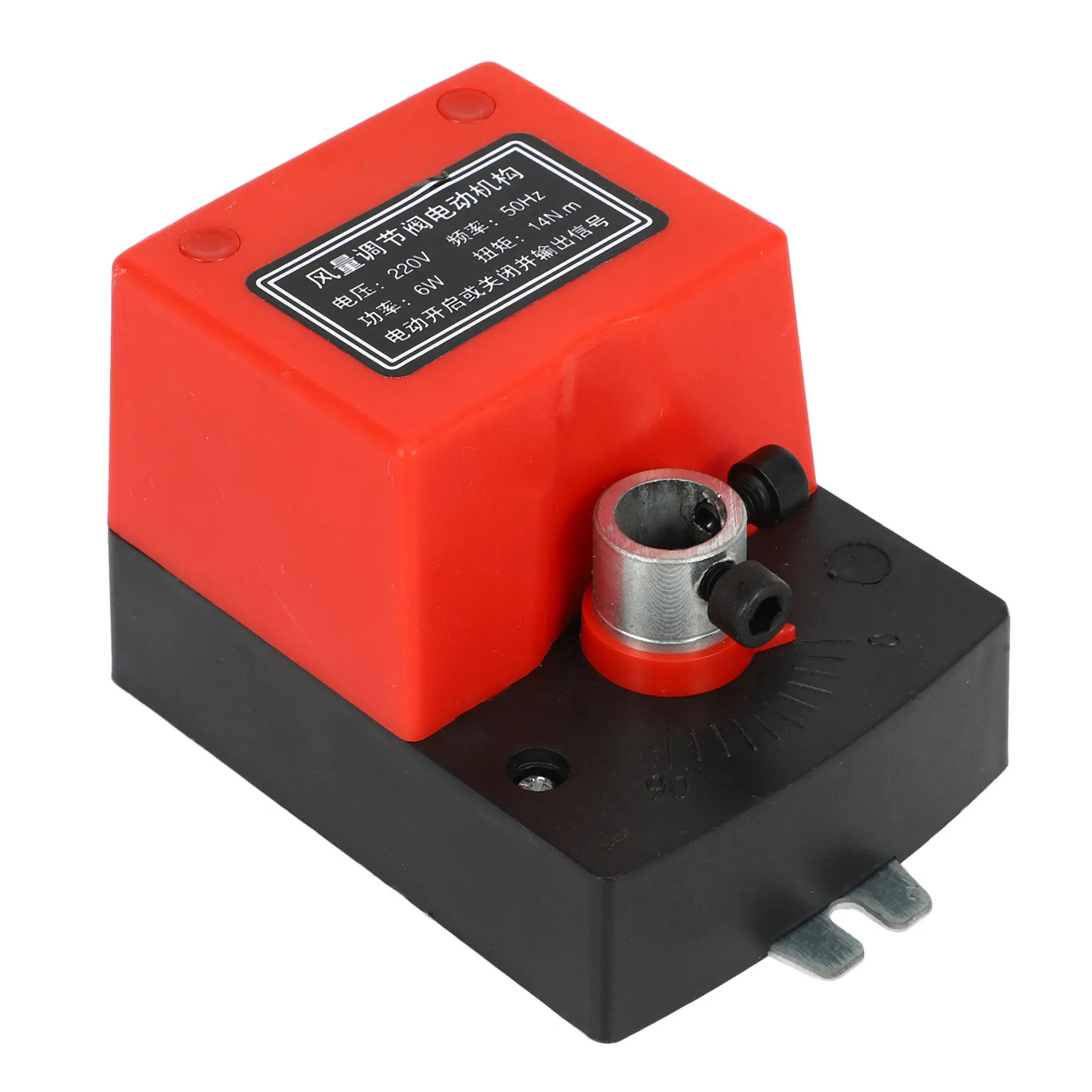 Multifunction 2X Air Damping Valve Ac220v Electric Duct Electric Damper Actuator For Ventilation Valves With Signal Feedback