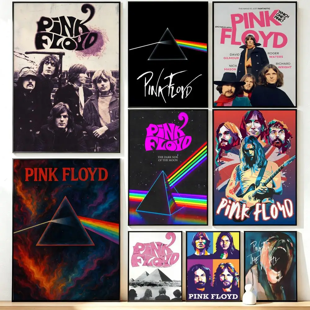 Wall Art Poster Trendy band Pink Floyd Poster for Office Home Decor Interior Large Wall Picture Print