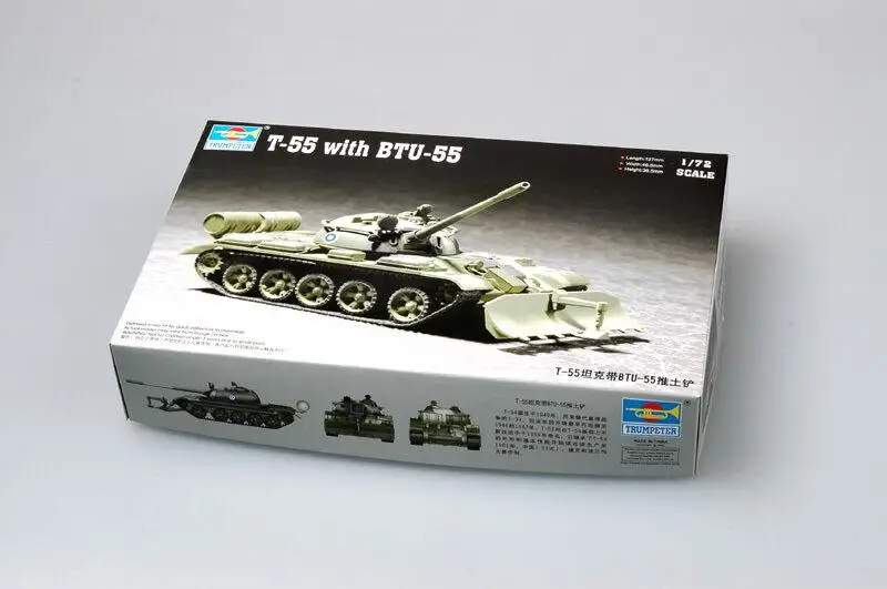 Trumpeter 1/72 07284 T-55 with BTU-55