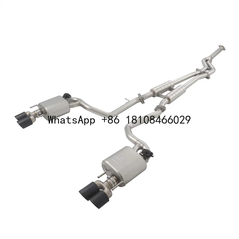 

Catback выхлоп для Lexus IS300/IS250T 2.0T 2015-2019 глушитель выхлопной трубы из нержавеющей стали автомобильная выхлопная система