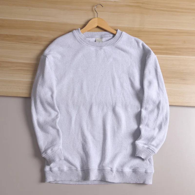 

Faionable Urban Knitted Sweater round Ne Cosite Fce Autumn Winter Sle Casual Men's Long Sve Color
