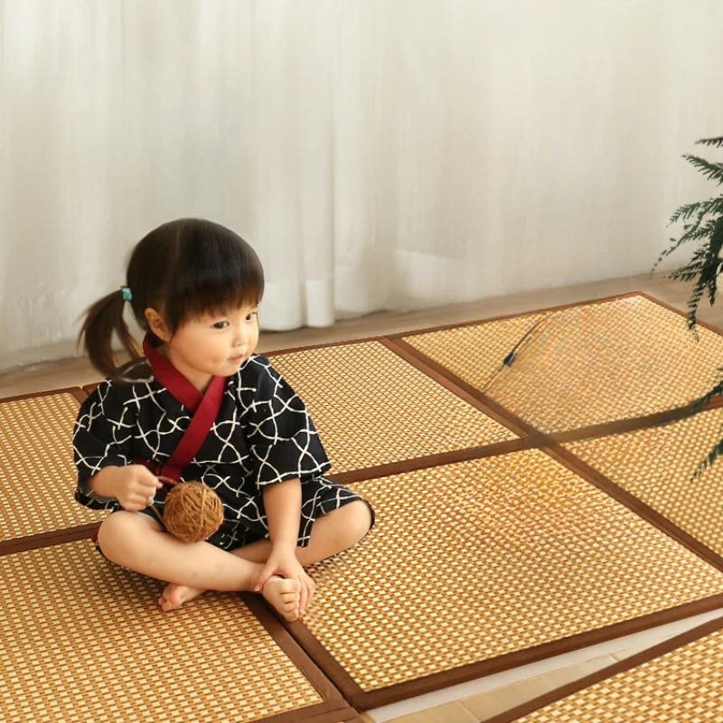 

Customized XPE splicing tatami mat, rattan mat, carpet, living room, bedroom, bedside children's climbing mat