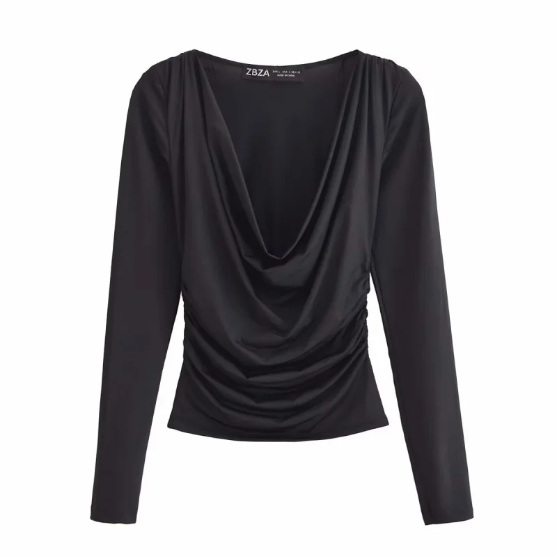 

Разноцветная простая сложенная женская облегающая полиэфирная ткань Sve Long Dr irt, зимнее новое поступление