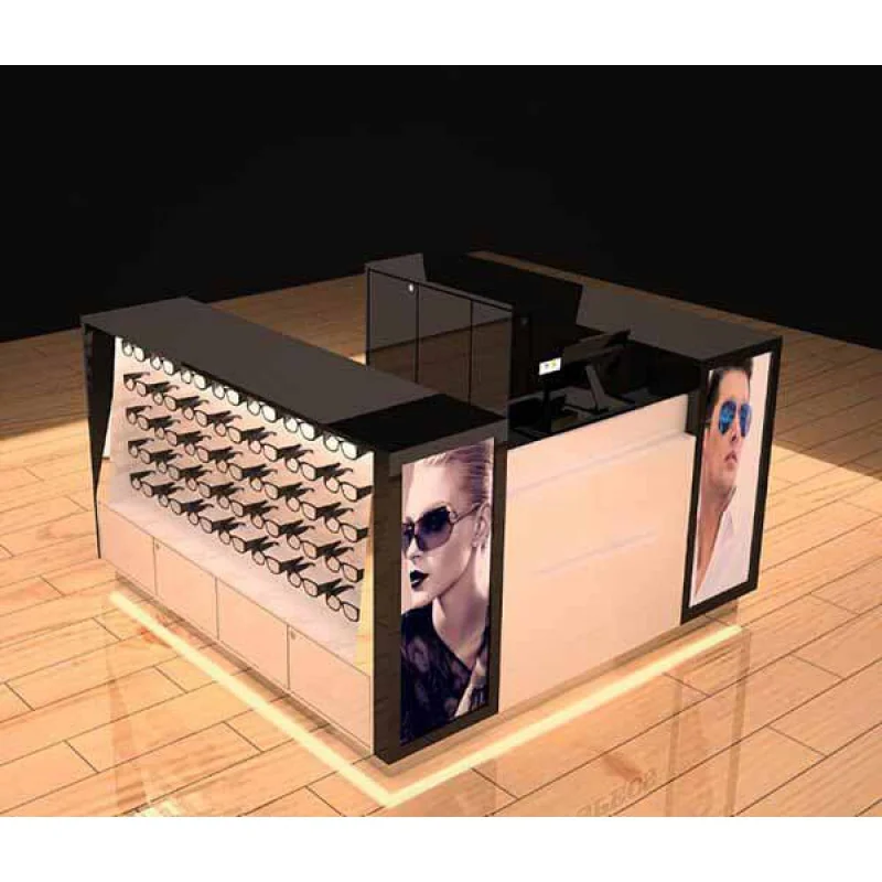 custom，SUNDO Wooden Sunglasses Store Furniture Glasses Showroom Display Showcase Sunglasses Display Cabinet for Optical Store De