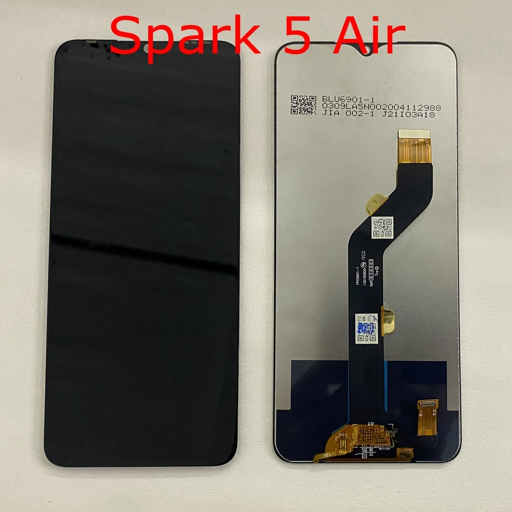 For Tecno Spark 5 Air KD6a LCD Display Touch Screen Digitizer Assembly For Tecno KD6 LCD Tecno Spark 5 Pro KD7 KD7h KD7s lcd