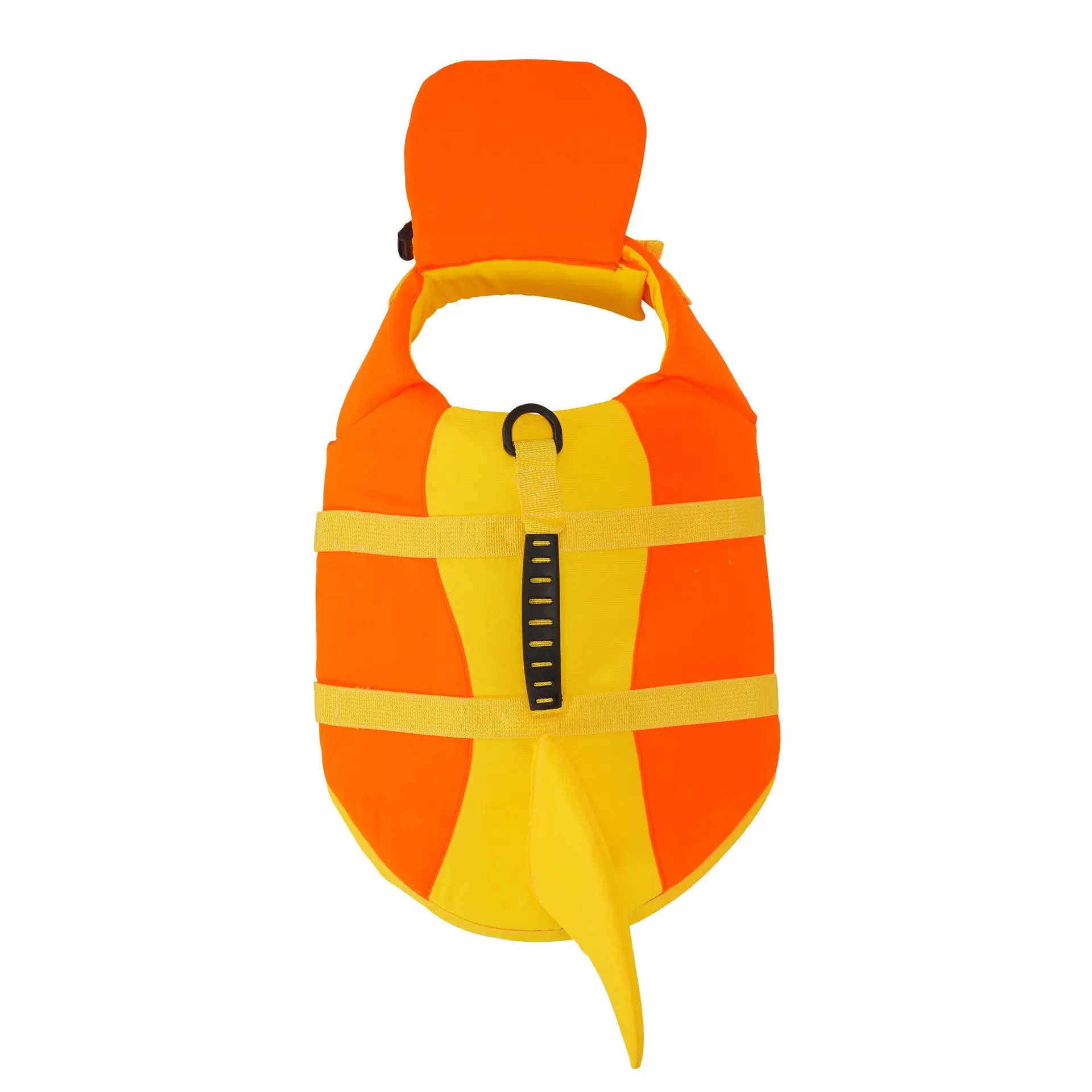 Cute Shark Dog Life Jacket with Rescue Handle, Superior Buoyancy Adjustable Life Vest for Swimming Boating view 5