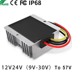 12V - 57V 변압기 12V ~ 57V DC-DC 부스터 9V-30V ~ 57V 3A 5A DC 전력 변환기 인버터 차량용 전원 충전기