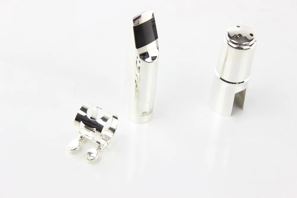 New MFC Professional Tenor Soprano Alto Saxophone Metal Mouthpiece Advanced Silver Plating Sax Mouth Pieces Accessories