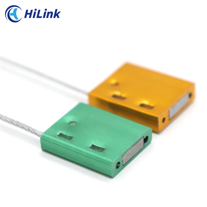 Disposable Galvanized Aluminum Alloy Body Wire Steel Cable Tie Tag Metal Car Seal Safety Lockout