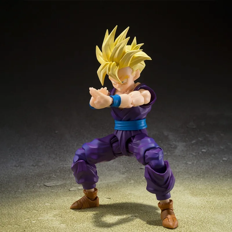 In Stock Bandai S.H.Figuarts Dragon Ball Super Saiyan Gohan Warrior Who Surpassed Goku Anime Figure Action Model Collectible Toy