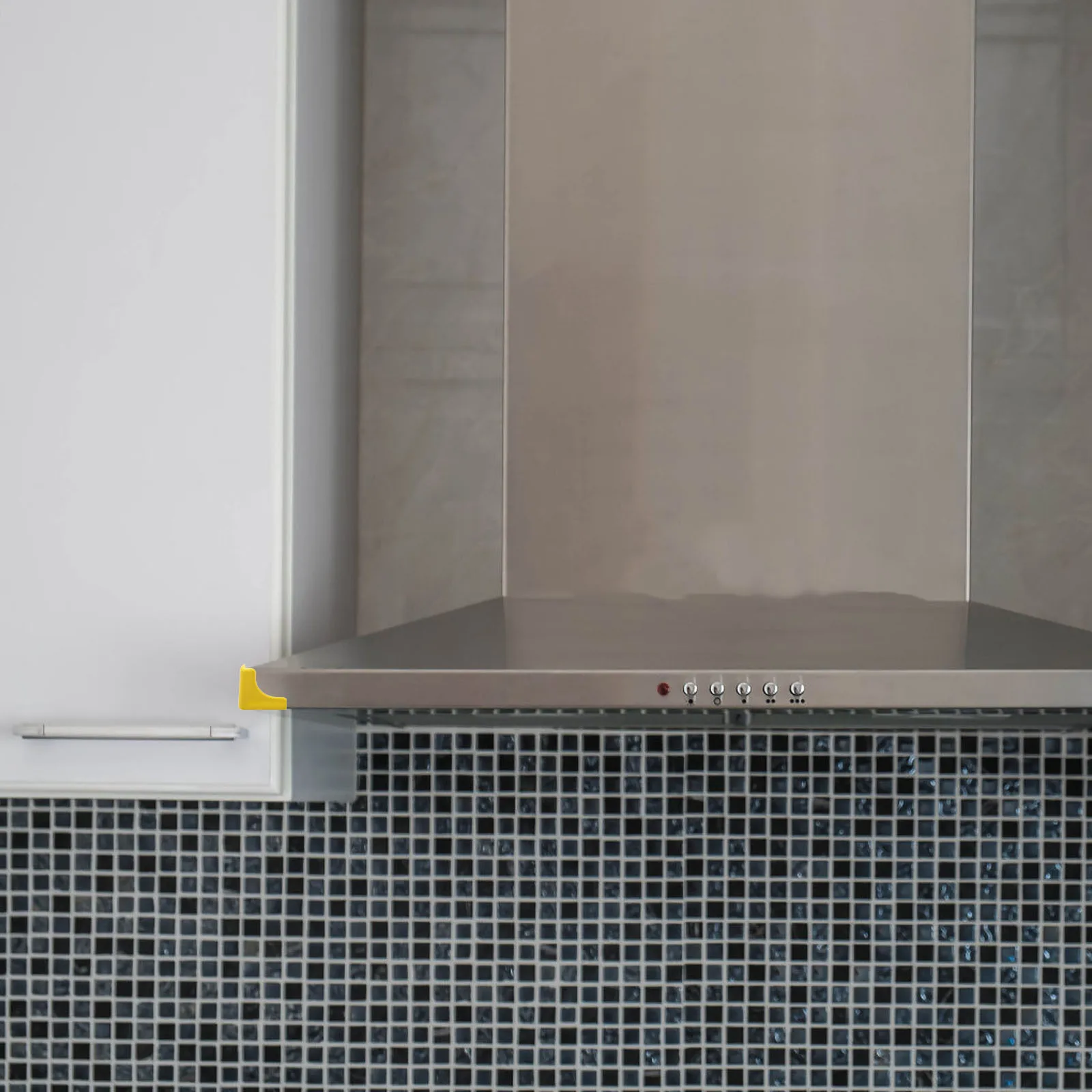 4 قطعة شفاط المطبخ حماة الزوايا سيليكون حافة حادة حشوات للزوايا الجدول مصدات الأثاث غطاء فوق البوتاجاز لإخراج الأمان العرض #4