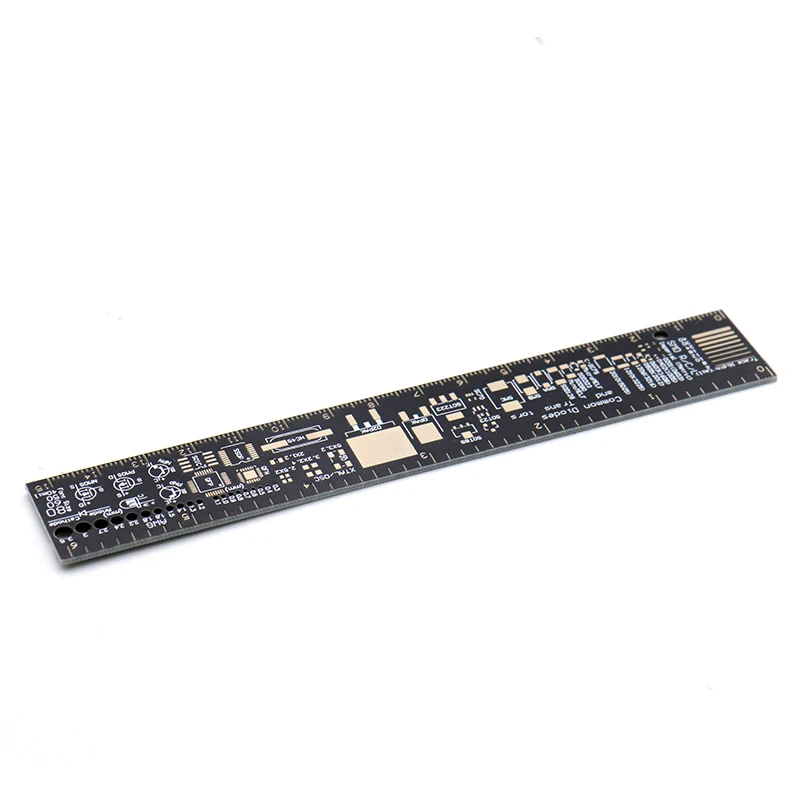 PCB Ruler PCB Ruler Circuit Board Ruler Immersion Gold Packaging Unit Engineering Electronics Engineer Companion