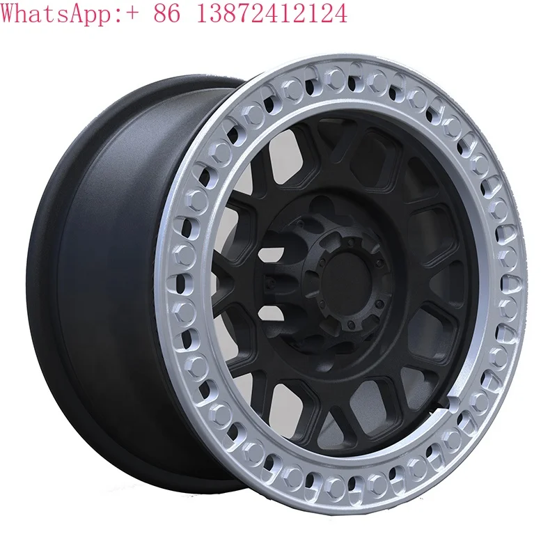 

Customized Off-road Beadlock 15 16 17 18 19 20 21 Inch 5 6 8 Holes Aluminium Alloy Forged Wheels 4X4 Sport Wheels for Jeep
