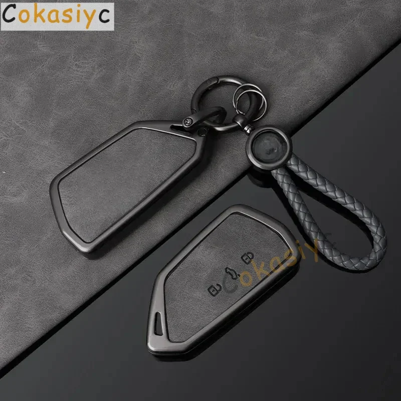 حافظة مفاتيح السيارة مناسبة لسيارة Volkswagen ID.3 ID.4 ID.6 21 Model X Golf 8 Generation Shell Buckle حقيبة مفاتيح السيارات #4