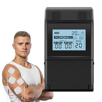 60 Modes EMS Pulse Electric Muscle Stimulator Back Neck Body Massager Tens Acupuncture Meridian Physiotherapy Digital Massage