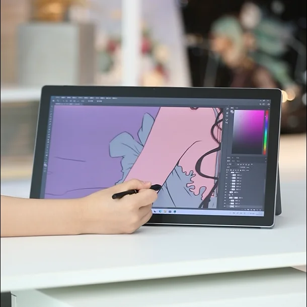 

Устройство для рисования huion kamvas studio 16 pen touch, 15,8 дюйма, портативный компьютер для графического рисования «Все в одном»