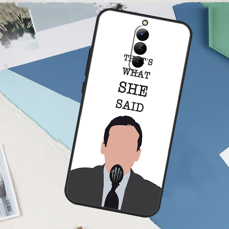 Michael Scott The Office Funny Humor Case For Red Magic 10 8 9 Pro Plus 6 6S 7S 7 Pro 5G 6R RedMagic 10S 8S 9S Pro Plus Cover - view 3