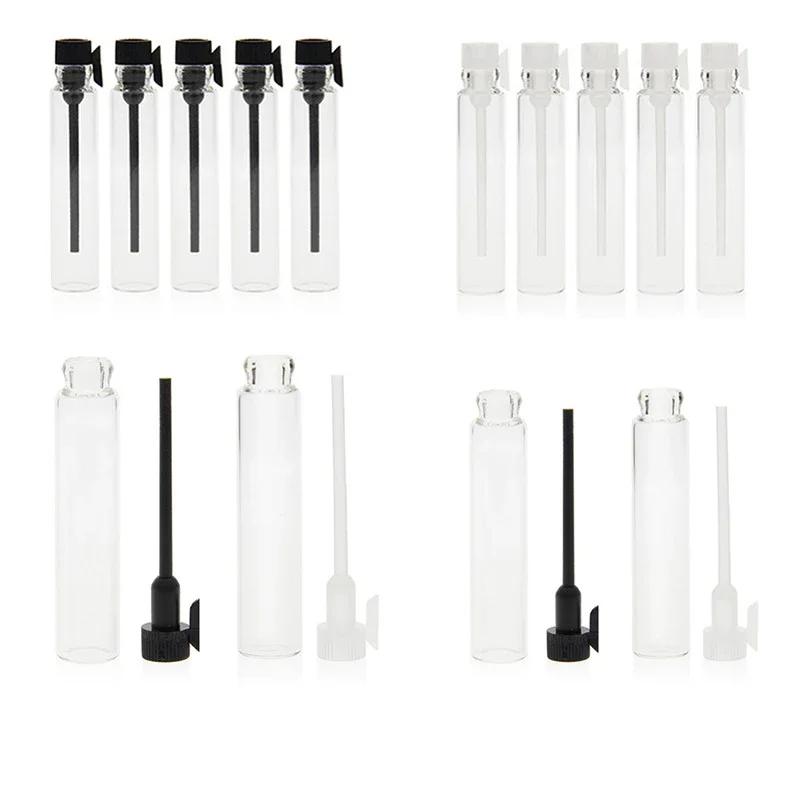 50 stücke 1 ml2ml3ml mini parfüm probe flaschen leere glas reise flaschen mit tropf fläschchen für ätherische öle kostenlose verpackungs werkzeuge