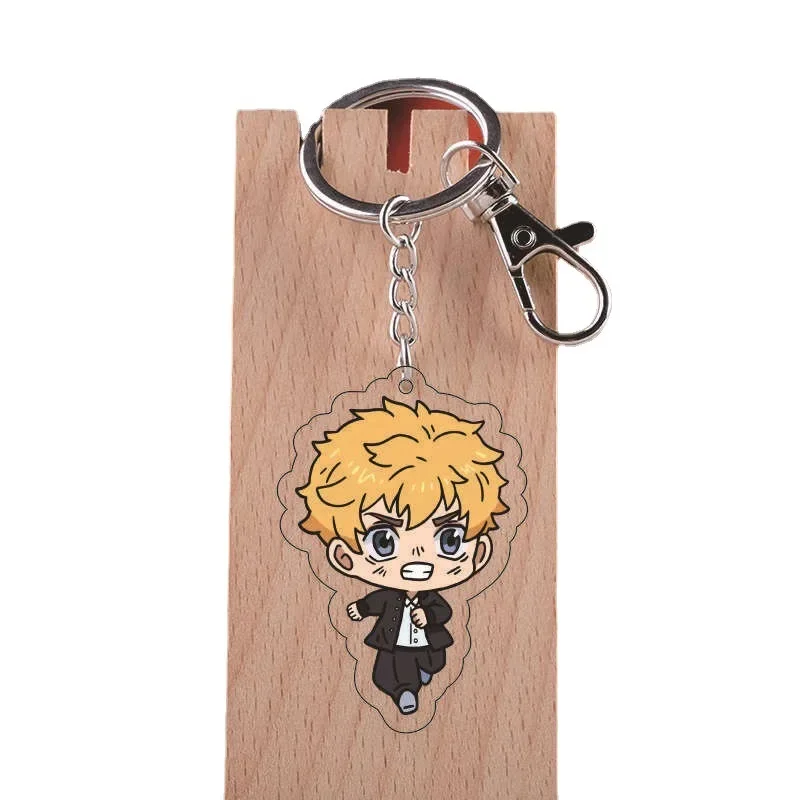 Tokyo Revengers Keychain Anime Character Draken Chifuyu Kazutora Cosplay Bag Pendant Keyring Jewelry