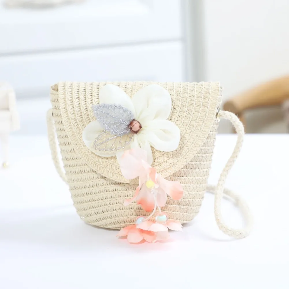 

2024 Trendy Straw Woven Bag Casual Flap Clutch Bag Retro Beach Bag Sexy