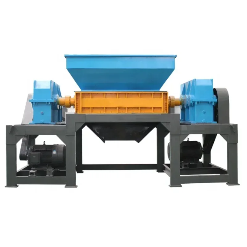 Factory Price Double Shaft Heavy  Used Metal Crusher Machine Waste Scrap Metal Shredder machine For Sale