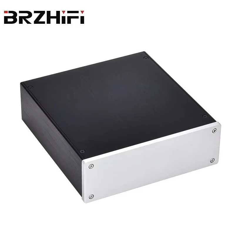 BRZHIFI Audio Amplifier case 2207DB Aluminum Vent Enclosure durable Multifuction Electronic Circuit board Shell for Audiophile