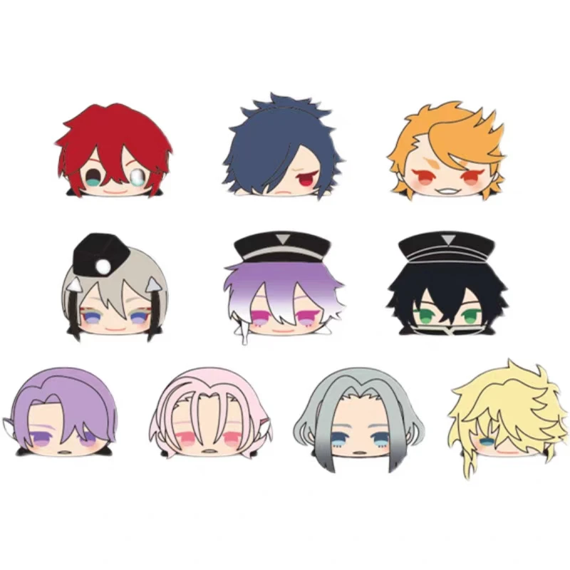 Anime Touken Ranbu Online 8cm Mochi Stuffed Plush Dolls Vol.8 Midare Toushirou Ichimonji Hime Tsurugi Pendant Toys Kids Gifts