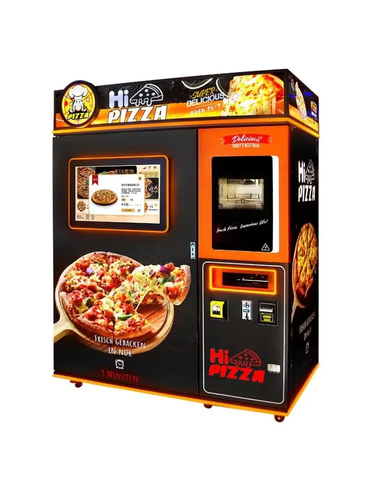 Automatic window digital self-service food vending machine, vending machine