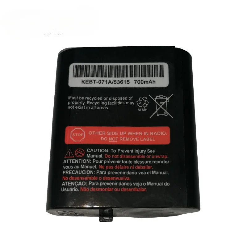 2PCS 700mAh 3.6V NI-MH 53615 Battery for MOTOROLA K9 KEBT-071A KEBT-071-B KEBT-071-C KEBT-071-D HKNN4002 Rechargeable Battery