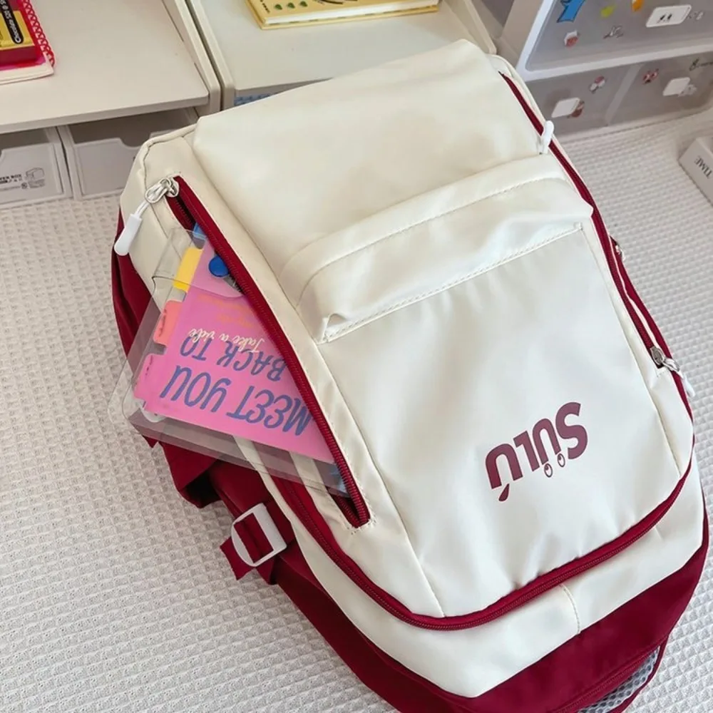 Backpack for Female Junior High School Girls High School Students Japanese style Simple Large Capacity Backpack Korean