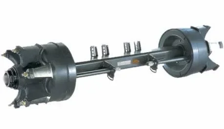 Spoke Wheel Axle Track 1840mm Double Tyre Six Spoke Hub Axle