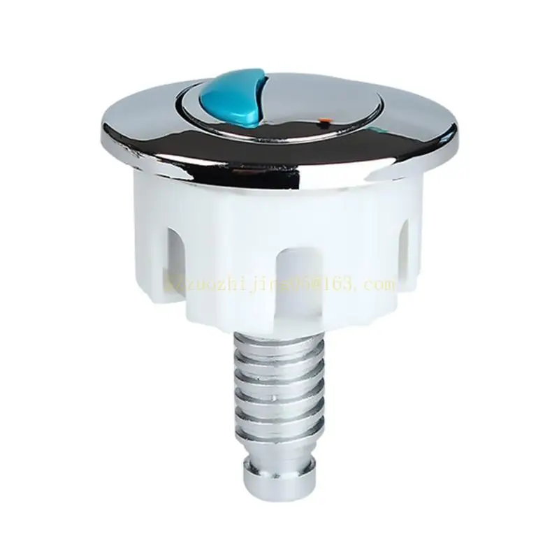 Toilet Push Button Single Flush Stylish Top Toilet Button for Home Bathroom