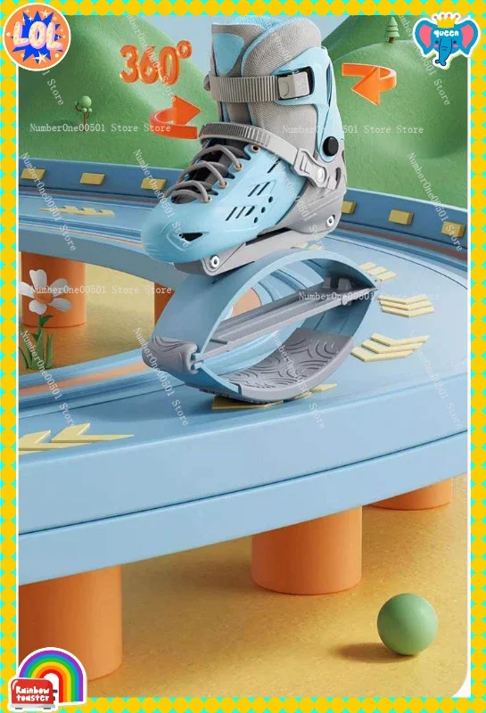 Kids Jumping Exercise Bounce Shoes Boys Girls Jumping Shoes Height Growth Fitness  Balance Training Indoor Outdoor